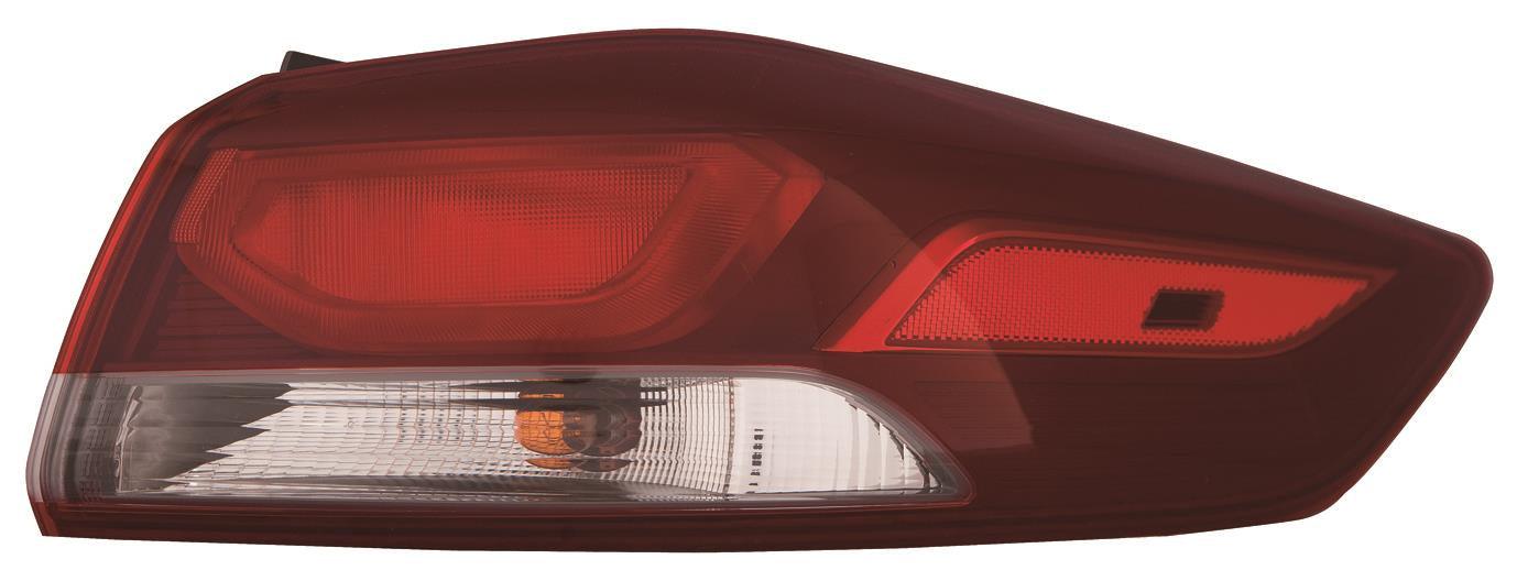 Feu arrière côté passager pour Hyundai Elantra Berline 2017-2018, ampoule de haute qualité fabriquée aux États-Unis, référence HY2805140