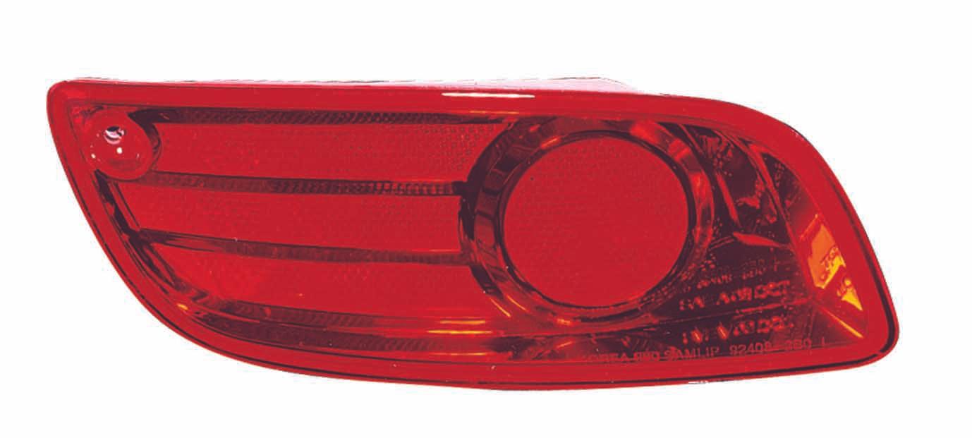 Réflecteur arrière côté conducteur pour Hyundai Santa Fe 2007-2009, intégré au pare-chocs, HY2830100