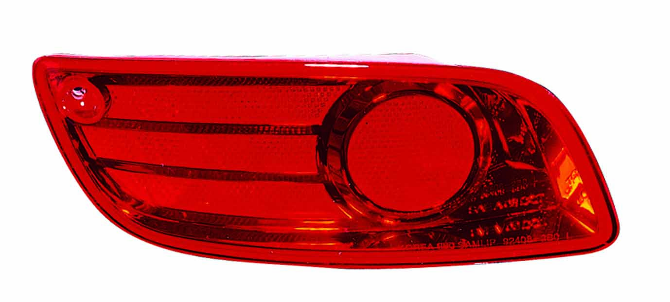 Réflecteur arrière côté conducteur pour Hyundai Santa Fe 2007-2009, intégré au pare-chocs, référence Hy2830100C - Hunt Parts