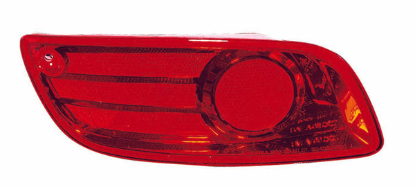 Reflector Rear Driver Side Hyundai Santa Fe 2007-2009 In Bumper Capa , Hy2830100C