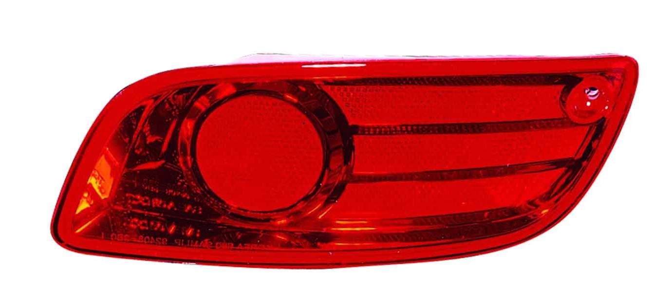 Réflecteur arrière côté passager pour Hyundai Santa Fe 2007-2009, intégré au pare-chocs, HY2831100