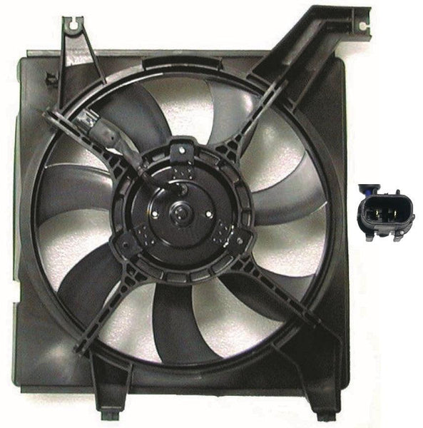 2003-2008 Hyundai Tiburon Radiator Fan Assembly
