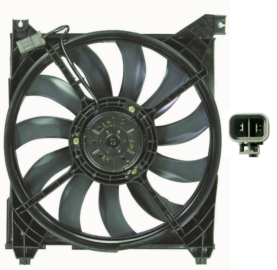 Ensemble ventilateur de radiateur Hyundai Santa Fe 2001-2006, HY3115108