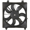 2007-2009 Hyundai Santa Fe Radiator Fan Assembly Driver Side 2.7L With Towing Pkg
