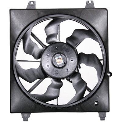 2007-2009 Hyundai Santa Fe Radiator Fan Assembly Driver Side 2.7L With Towing Pkg
