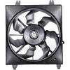 2007-2009 Hyundai Santa Fe Radiator Fan Assembly Driver Side 2.7L With Towing Pkg