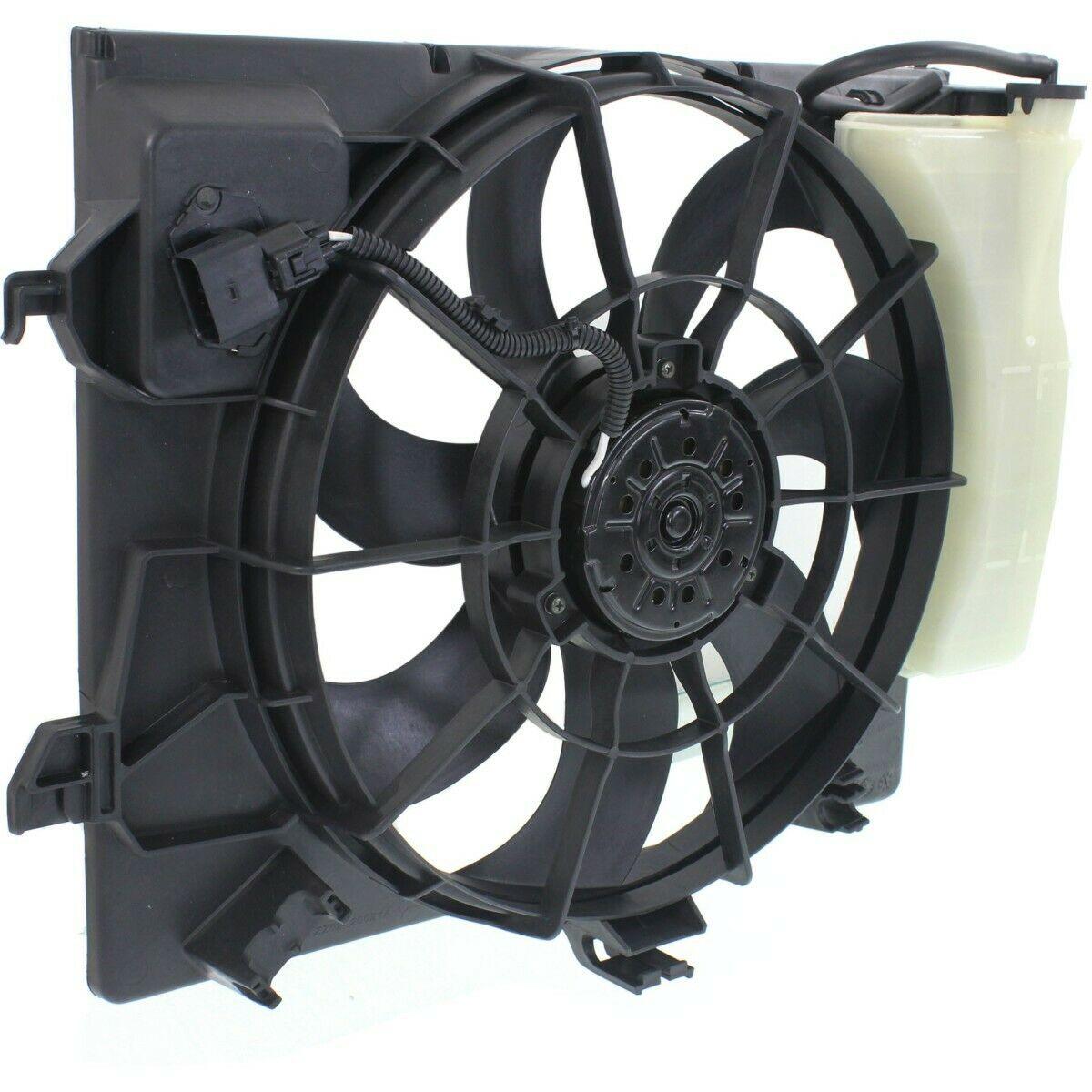 Kia Rio Fan Module Kia Rio Hatcheback Cooling Fan Assembly 2012-2017 - Hunt Parts