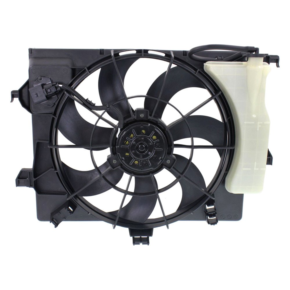 Ensemble ventilateur de refroidissement pour Hyundai Accent Hatchback 2012-2017, Hy3115136U - Hunt Parts