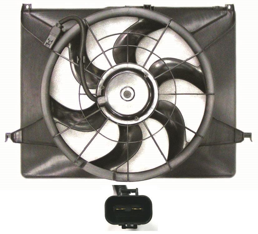 Ensemble ventilateur de refroidissement Hyundai Sonata 2006-2008 2.4L, HY3117100