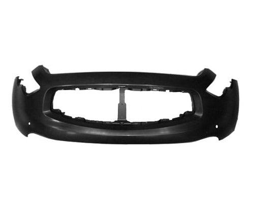 2009-2011 Infiniti Fx50 Bumper Upper Front Primed With Sensor Hole (With Premium Pkg)