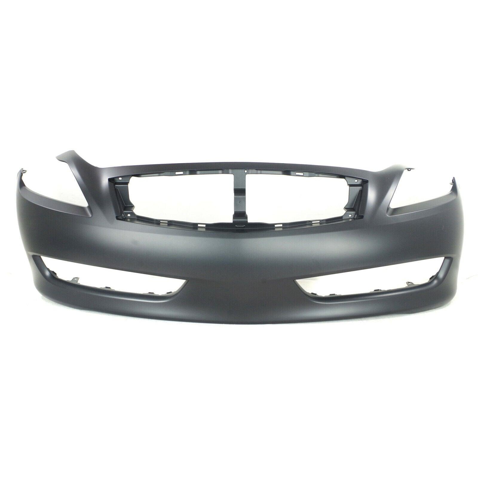 Pare-chocs avant apprêté pour Infiniti G37 Cabriolet 2009-2010 (sans version Sport), IN1000245