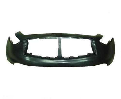 2012 Infiniti Fx35 Bumper Upper Front Primed Without Sensor Hole