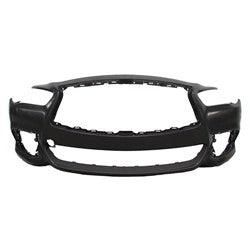 2016-2020 Infiniti Qx60 Bumper Front Primed Without Sensor/Washer Capa