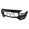 2017-2019 Infiniti Qx30 Bumper Front Primed Without Sensor Fwd Base/Premium/Luxury Model Capa