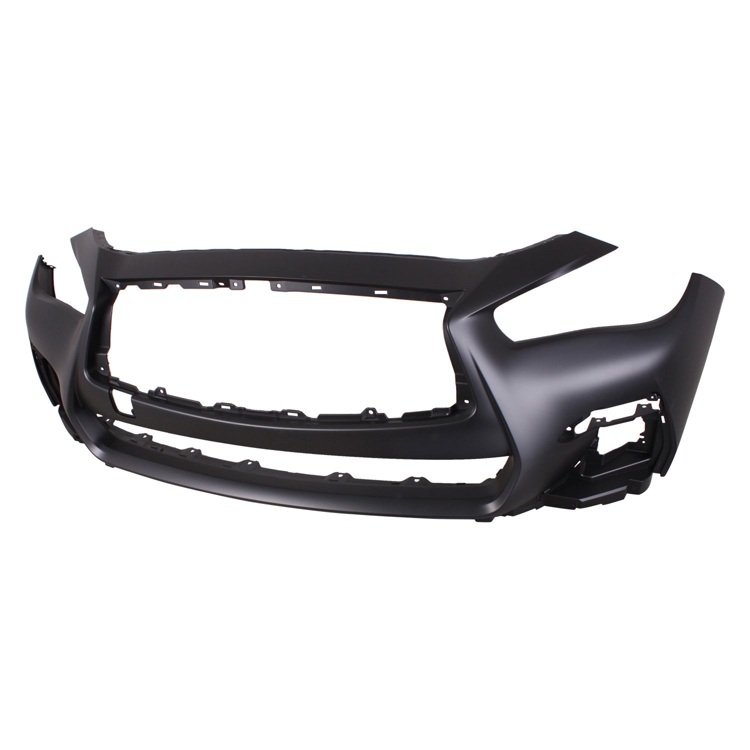 Pare-chocs avant apprêté pour Infiniti Q50 Berline 2018-2020, sans capteur, modèle Sport, référence IN1000282C - Hunt Parts