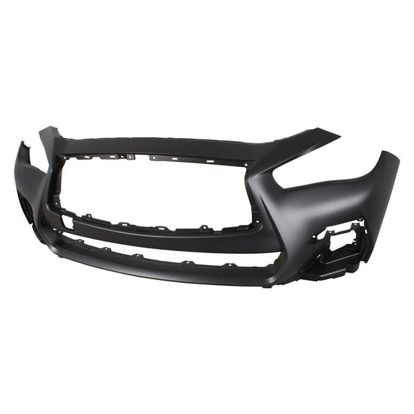 2018-2020 Infiniti Q50 Sedan Bumper Front Primed Without Sensor Sport Model