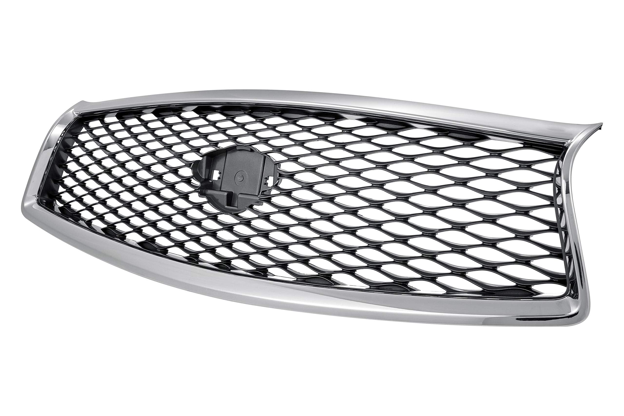 Calandre Infiniti Q50 Berline 2014-2017 Gris/Noir avec face avant chromée, In1200118U - Hunt Parts