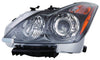 2014-2015 Infiniti Q60 Convertible Head Lamp Driver Side Hid With Dark Titanium Bezel High Quality