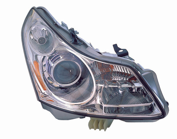 Head Lamp Passenger Side Infiniti G35 Sedan 2007-2008 Without Tech Capa , In2503137C