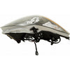 2014 Infiniti Q60 Coupe Head Lamp Passenger Side Hid With Dark Titanium Bezel High Quality