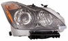 2011-2013 Infiniti G37 Convertible Head Lamp Passenger Side Hid With Dark Titanium Bezel High Quality