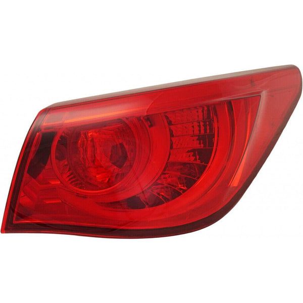 2014-2015 Infiniti Q50 Sedan Tail Lamp Passenger Side