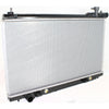 2003-2007 Infiniti G35 Coupe Radiator (2588) 3.5L With Square Fan Assembly Shroud Holes