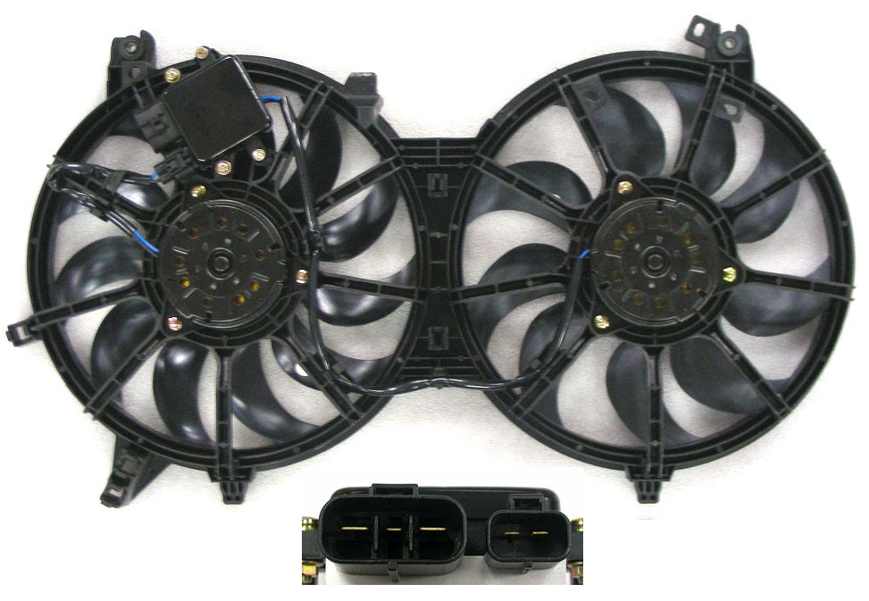 Ensemble ventilateur de refroidissement Infiniti EX35 2008-2009, IN3115108U - Hunt Parts