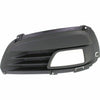 2009-2010 Kia Optima Fog Lamp Cover Front Driver Side Matte-Black With Hole