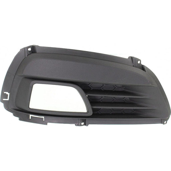 2009-2010 Kia Optima Fog Lamp Cover Front Passenger Side Matte-Black With Hole