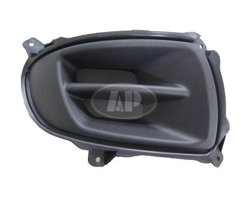 Cache antibrouillard avant côté passager pour Kia Spectra 2007-2009 (noir mat), KI1039109