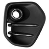 2017-2019 Kia Sportage Fog Lamp Bezel Front Passenger Side Ptd Black With Chrome Moulding Without Led Fogs Fwd