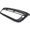 2012-2013 Kia Soul Bumper Front Center Cover Matt-Dary Gray Textured (Moulding Surearound) Capa