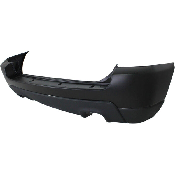 2009-2010 Kia Sportage Bumper Rear Primed 2.7L Without Flare With Dual Exhaust Capa
