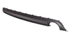 2010-2013 Kia Forte Bumper Rear Lower Matte-Black With Right Side Exhaut Hole (Sx )