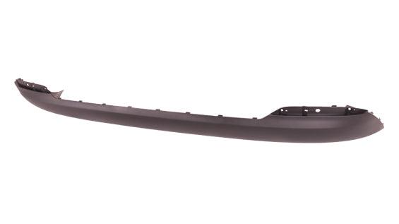 2014-2016 Kia Forte Bumper Rear Lower Matt-Dark Gray Without Exht Hole Capa