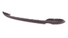 2014-2016 Kia Forte Bumper Rear Lower Matt-Dark Gray With Exht Hole Capa