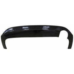 Pare-chocs arrière noir brillant pour Kia Forte (modèles EX/LX/S, berline), référence KI1195121C (2019-2021)