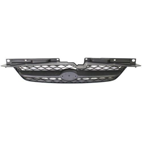 2003-2005 Kia Rio5 Grille Painte Black
