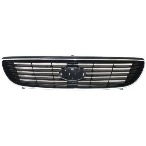 Calandre Kia Optima 2006-2008 Chrome/Noir, KI1200122