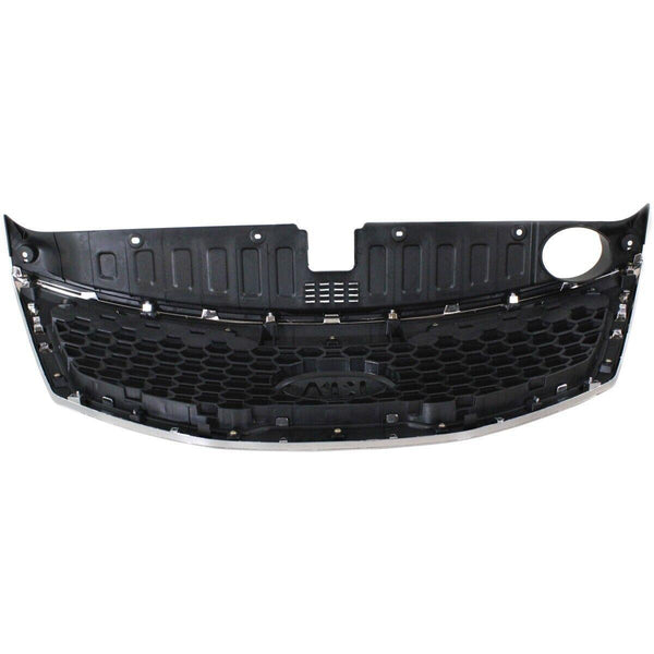 2011-2013 Kia Sorento Grille Chrome/Black Ex/Lx