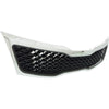 2011-2013 Kia Optima Grille Lower Black With Chrome Moulding Korea Built