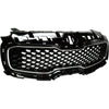 2017-2019 Kia Sportage Grille Glossy Black With Chrome Front Without Pre-Collision