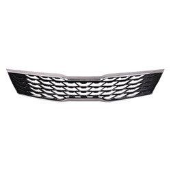 Calandre Kia Optima 2019-2020, noir mat, sans chrome, KI1200202