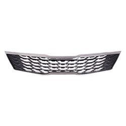 2019-2020 Kia Optima Grille Ptd Silver Gray With Chrome Moulding Lx Model