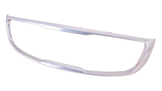 Moulure de calandre Kia Sedona 2015-2019, finition nickel satiné chromé, KI1202100
