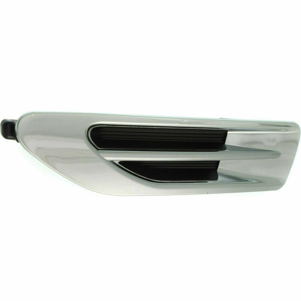 Fender Insert Front Driver Side Kia Magentis 2016-2018 Chrome , Ki1266100U