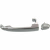 2007-2010 Kia Rondo Door Handle Front Passenger Side Outer Chrome (Without Key Hole)
