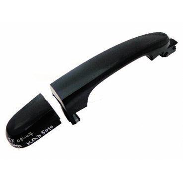 2007-2010 Kia Rondo Door Handle Front Passenger Side Outer Black (Without Key Hole)