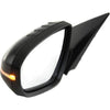 2012-2013 Kia Optima Mirror Driver Side Power Heated With Signal Lamp With Manual Folding